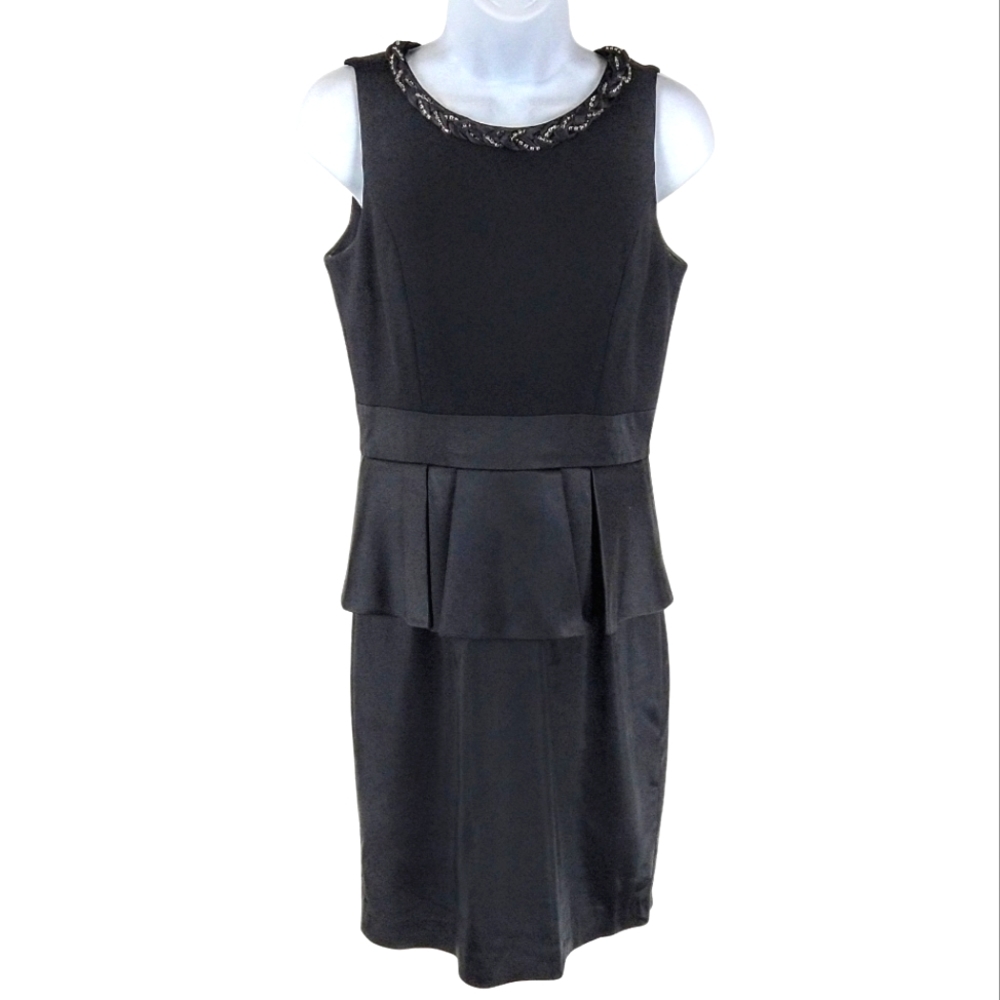 Taylor black cocktail dress
